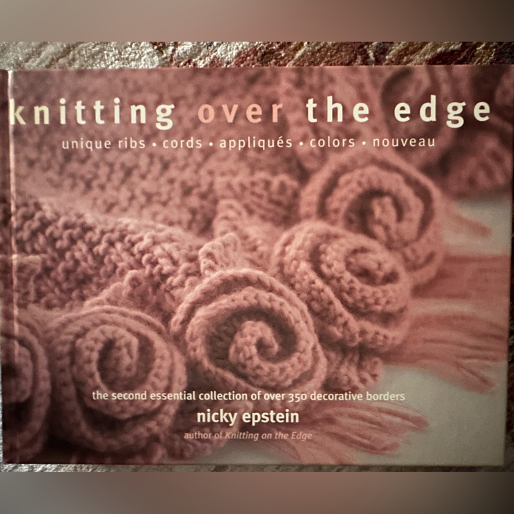 Knitting Over the Edge Book - Pink